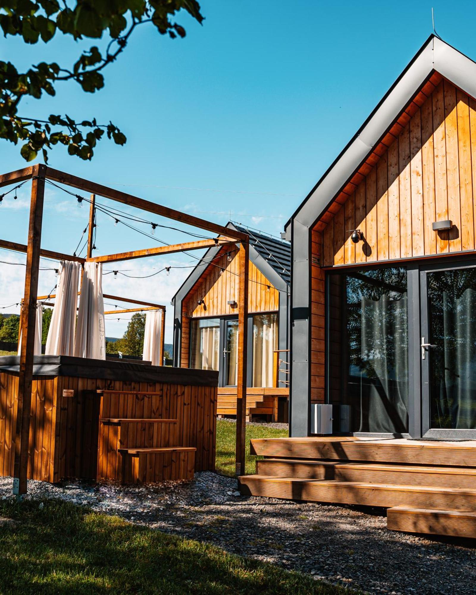 Sarnia Laka Domek 1 Z Prywatnym Jacuzzi Stronie Śląskie Exterior foto